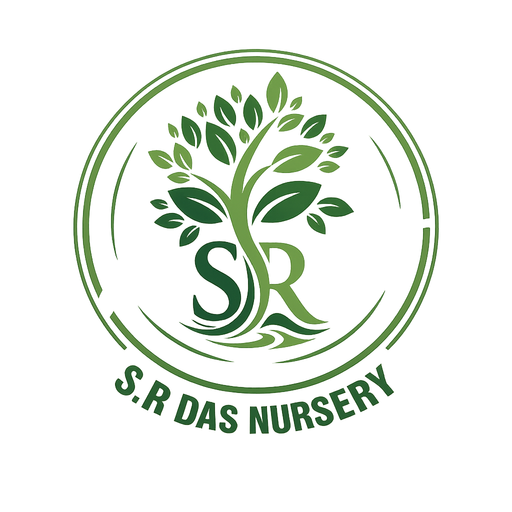 S.R. Das Nursery Logo